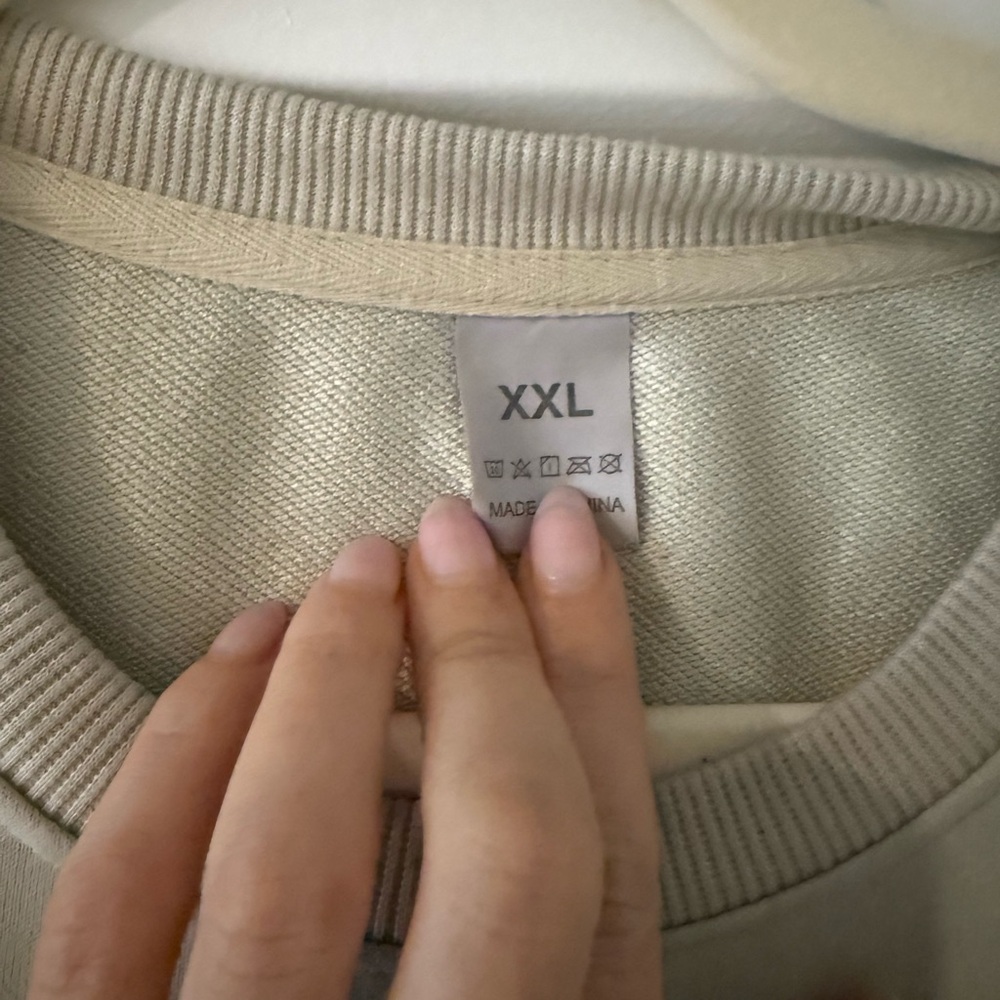 Beige 'Homebody' Sweatshirt - Picture 2 of 3